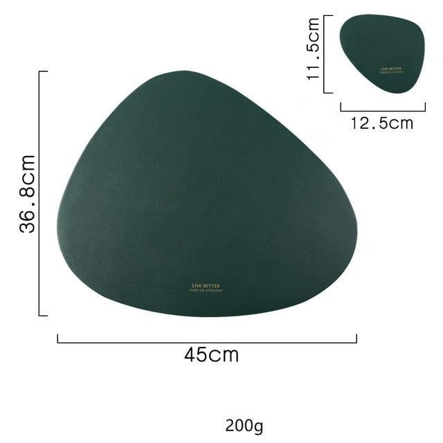 Lisslune | 4 Colors Triangle Placemat Set