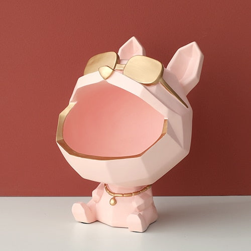 Rynx Creative Dog Figure Multifunctional Storage Box