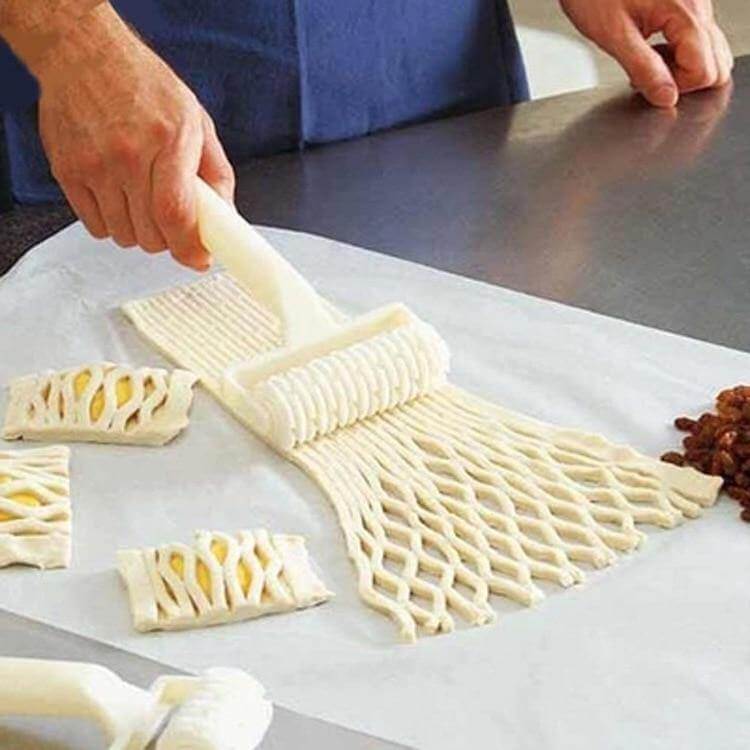 Lisslune | Wheel Shaped Pattern Dough Cookie Roller