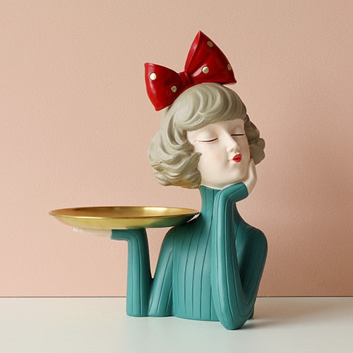 Rynx Untamed Girl Figurine Sculpture