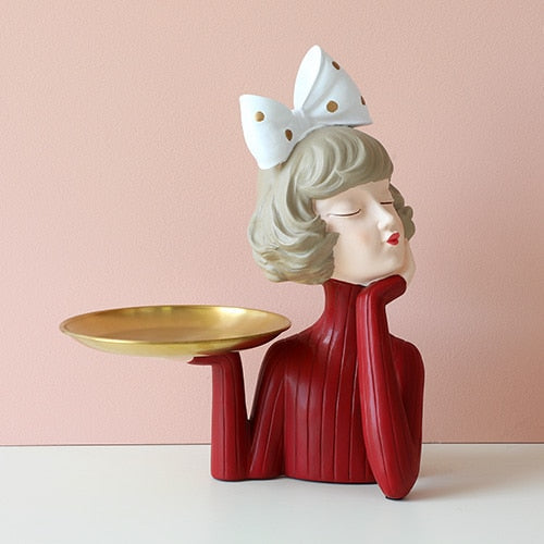 Rynx Untamed Girl Figurine Sculpture