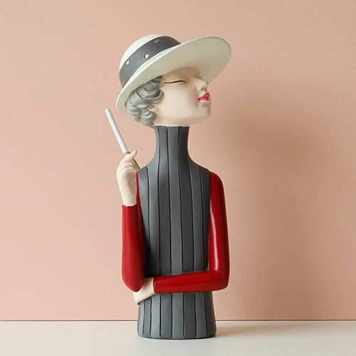 Rynx Untamed Girl Figurine Sculpture