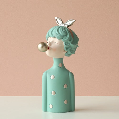 Rynx Untamed Girl Figurine Sculpture