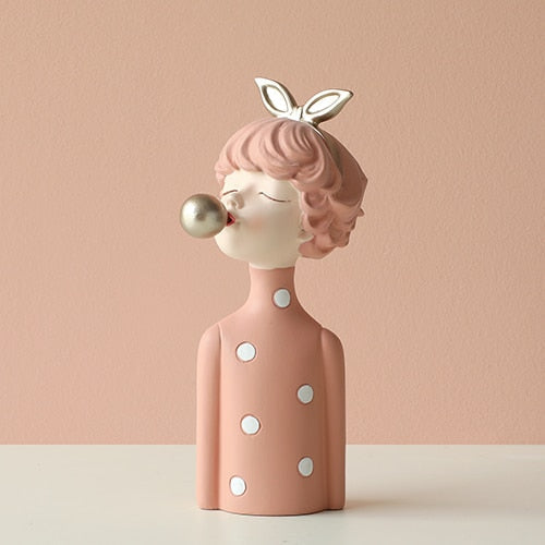 Rynx Untamed Girl Figurine Sculpture