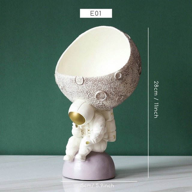 Lisslune | Astronaut Organizer Sculpture