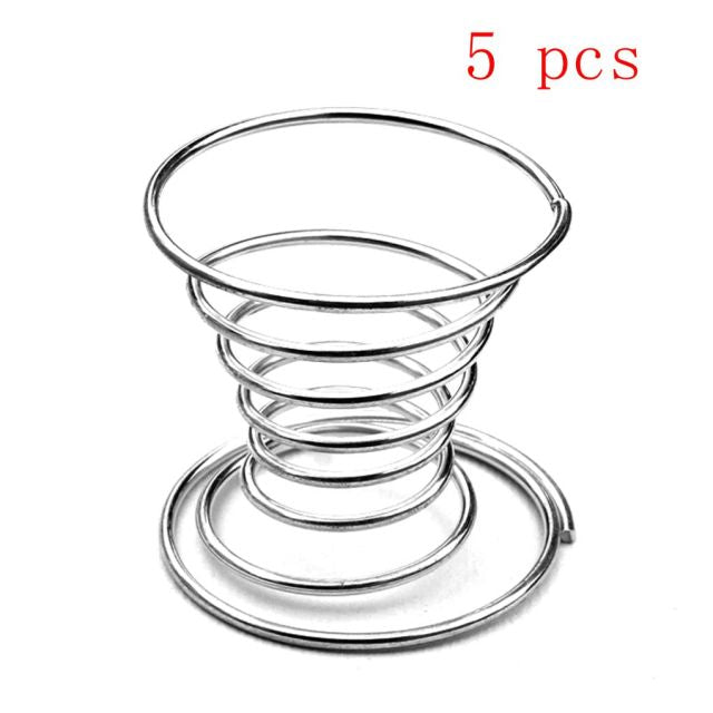 Lisslune | 5pcs Stainless Steel Egg Holder