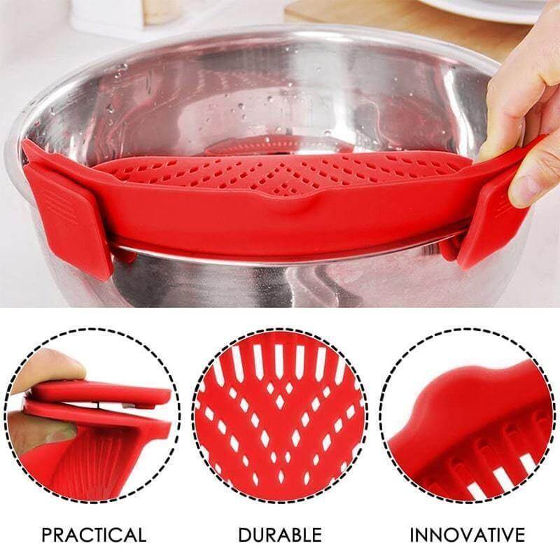 Lisslune | Silicone Pot Side Drainer