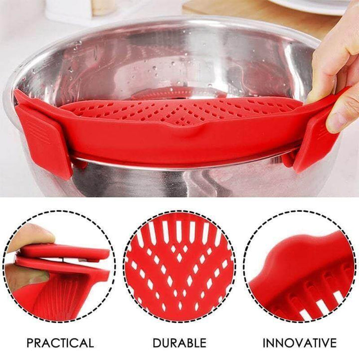 Lisslune | Silicone Pot Side Drainer