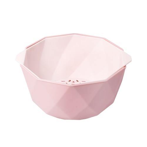 Lisslune | Elegant Double Layer Drain Basket With Strainer Bowl