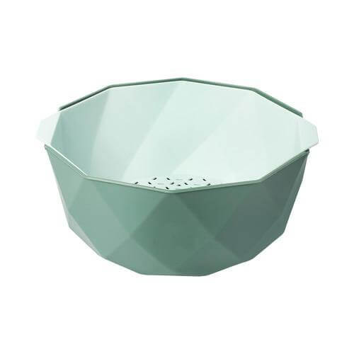 Lisslune | Elegant Double Layer Drain Basket With Strainer Bowl