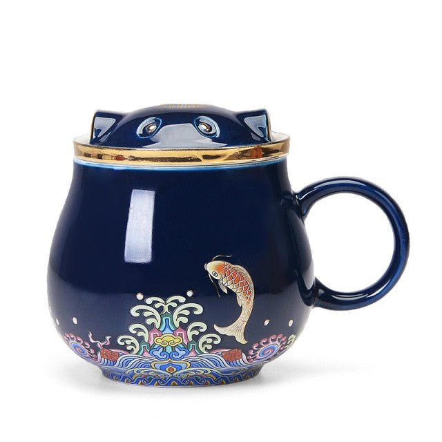 Lisslune | Japanese Ceramic Tea Infuser Cups
