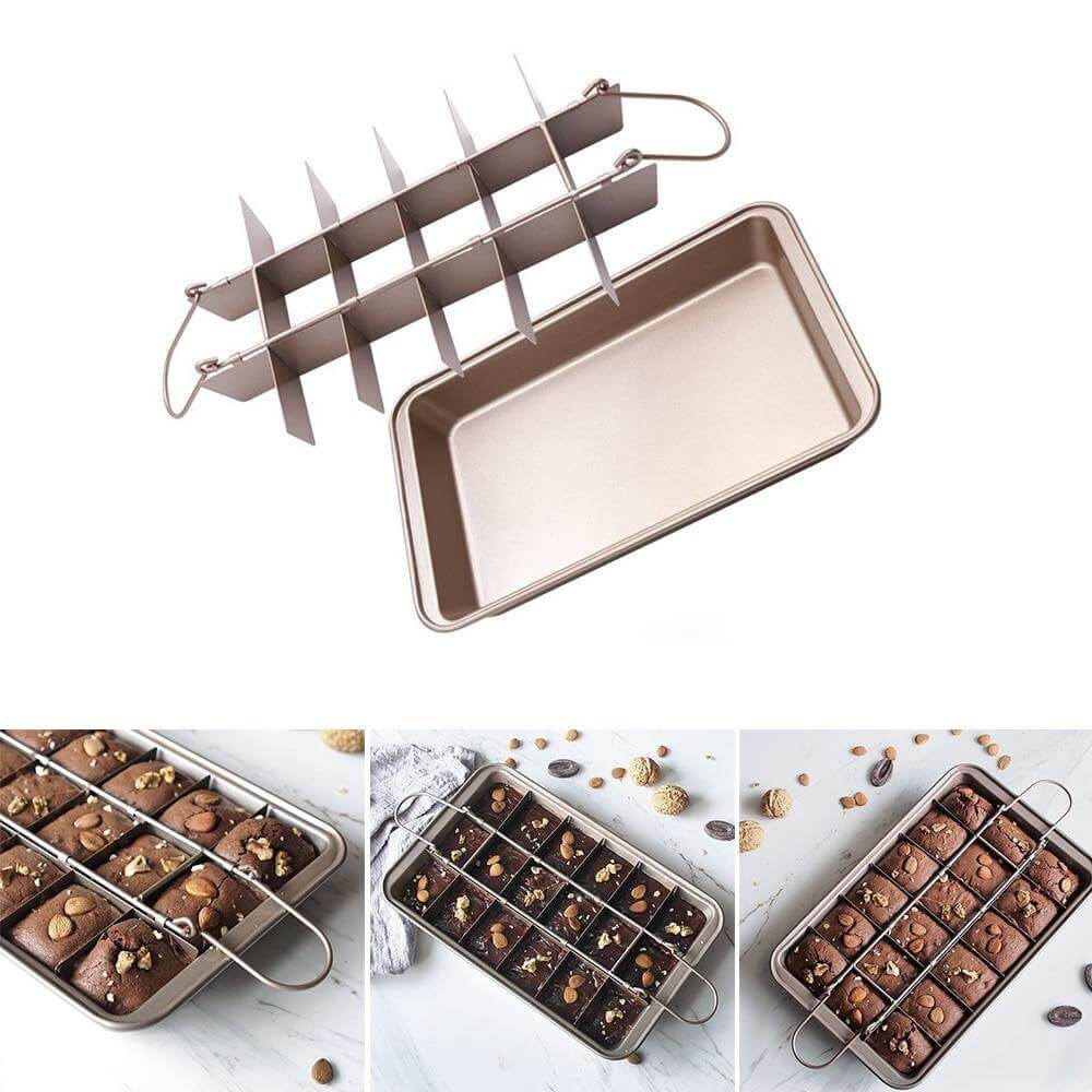 Lisslune | 18 Cavity Non-Stick Professional Cake Mold