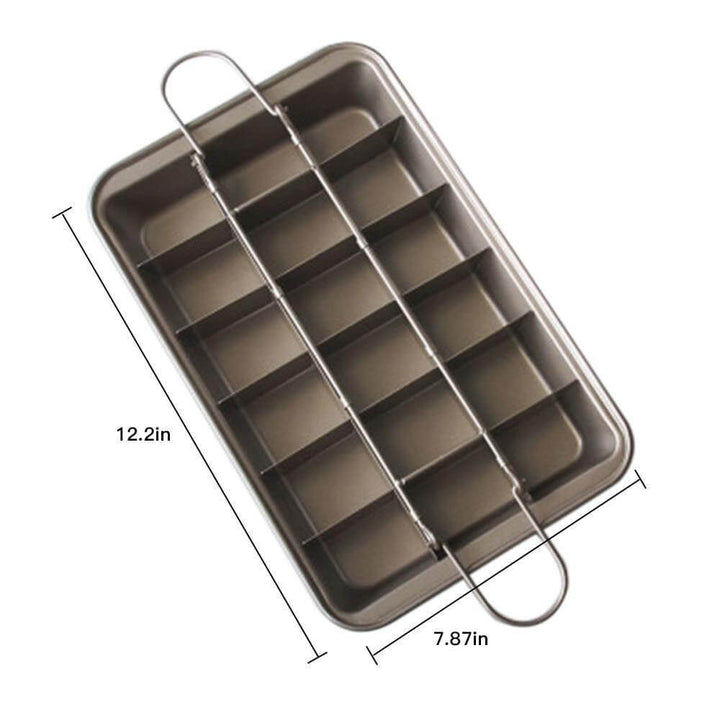 Lisslune | 18 Cavity Non-Stick Professional Cake Mold