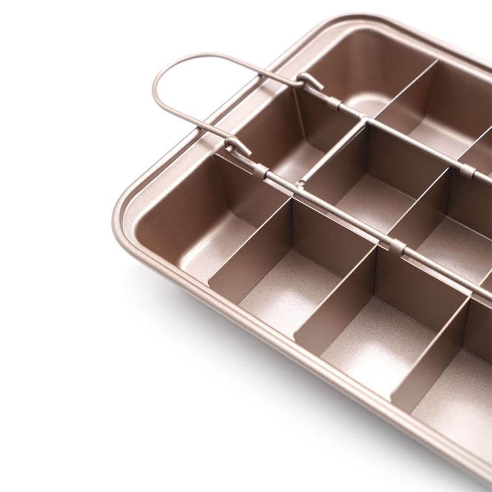 Lisslune | 18 Cavity Non-Stick Professional Cake Mold