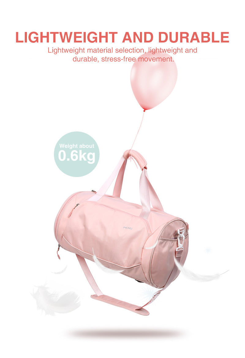 Lisslune | Versatile waterproof duffel bag with separate shoe compartment - A must for travel and gym