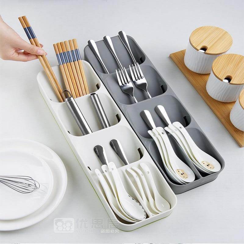 Lisslune | Hidden Multilayer Silverware Organizer