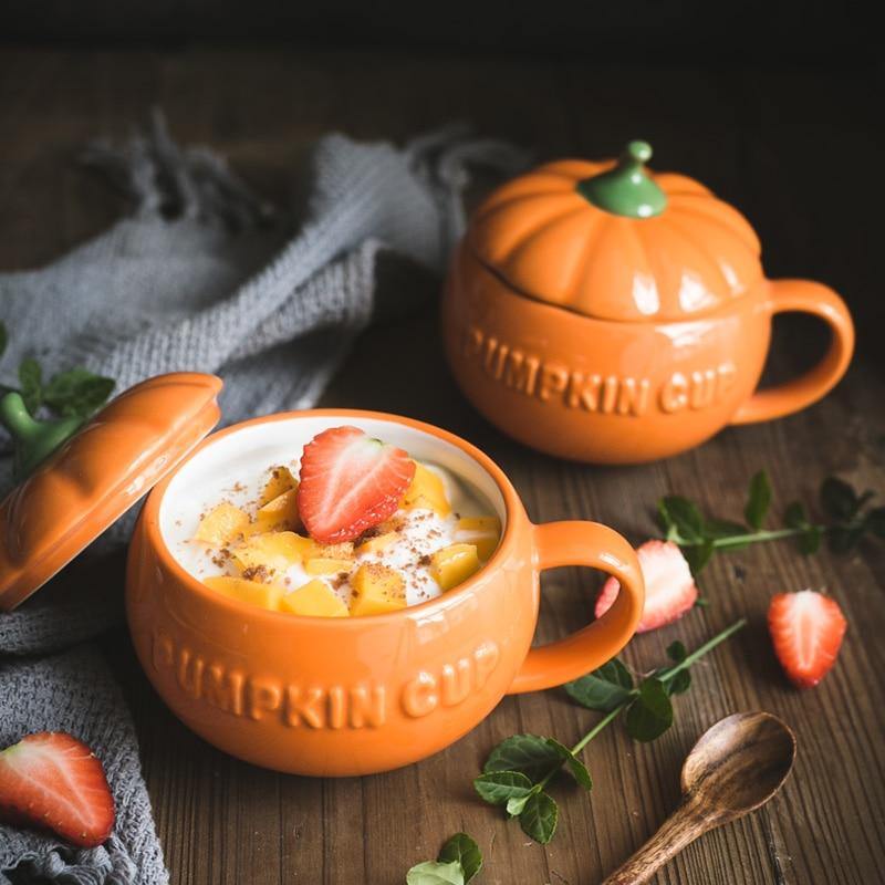 Lisslune | Creative Ceramic Pumpkin Mug Cup