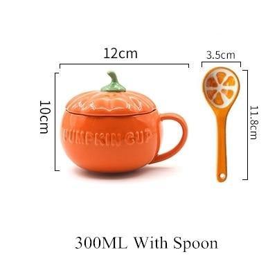 Lisslune | Creative Ceramic Pumpkin Mug Cup