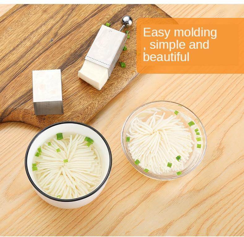 Lisslune | Handy Square Manual Press Tofu Cheese Slicer