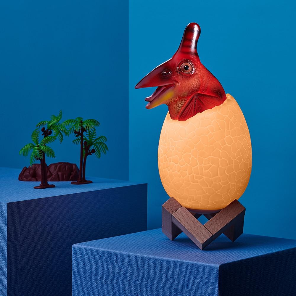 Lisslune | Dinosaur Egg LED Color Changing Lamp