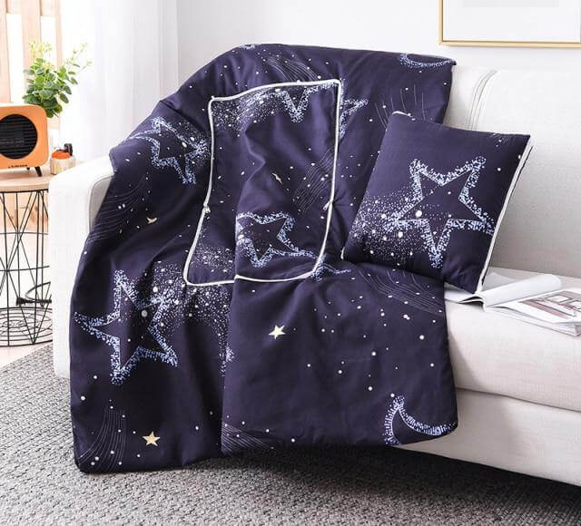 Lisslune | 2In1 Colorful Cartoon Pillow Blanket