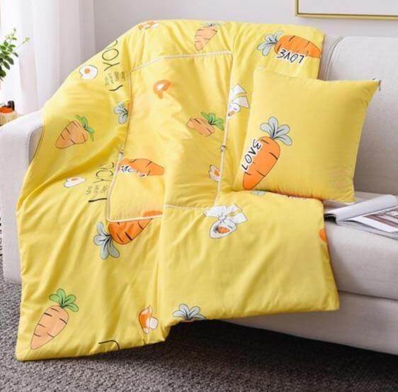 Lisslune | 2In1 Colorful Cartoon Pillow Blanket
