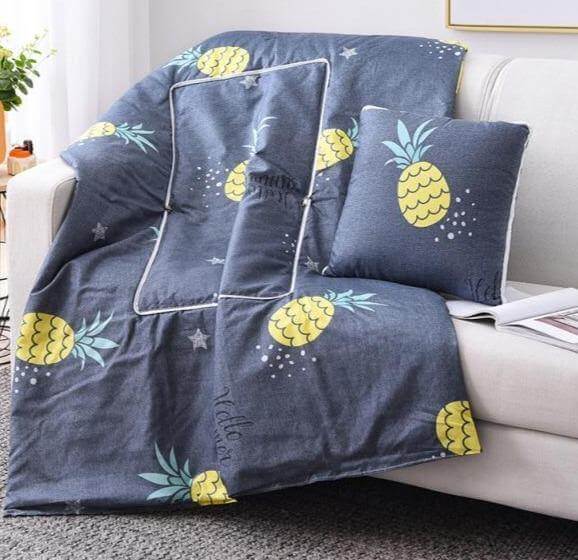 Lisslune | 2In1 Colorful Cartoon Pillow Blanket