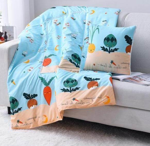 Lisslune | 2In1 Colorful Cartoon Pillow Blanket