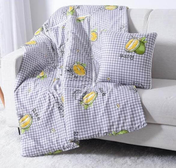 Lisslune | 2In1 Colorful Cartoon Pillow Blanket