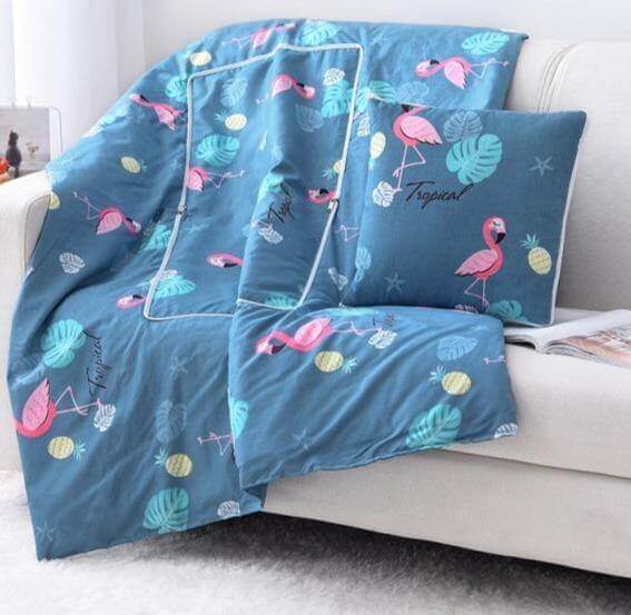 Lisslune | 2In1 Colorful Cartoon Pillow Blanket
