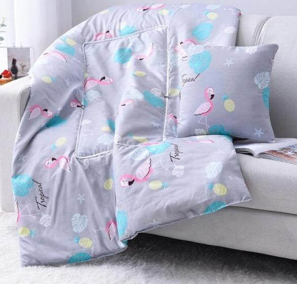 Lisslune | 2In1 Colorful Cartoon Pillow Blanket