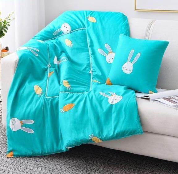 Lisslune | 2In1 Colorful Cartoon Pillow Blanket