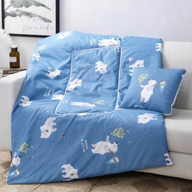 Lisslune | 2In1 Colorful Cartoon Pillow Blanket