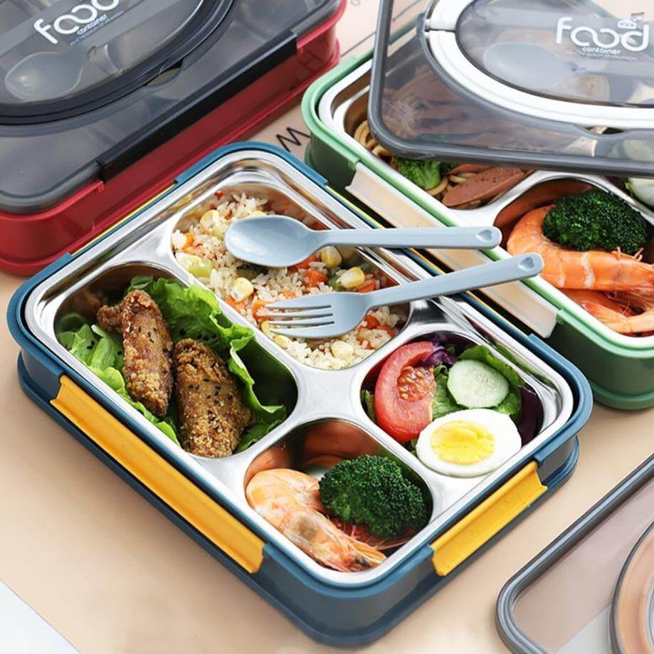 Lisslune | Stainless Steel Portable Lunch Box