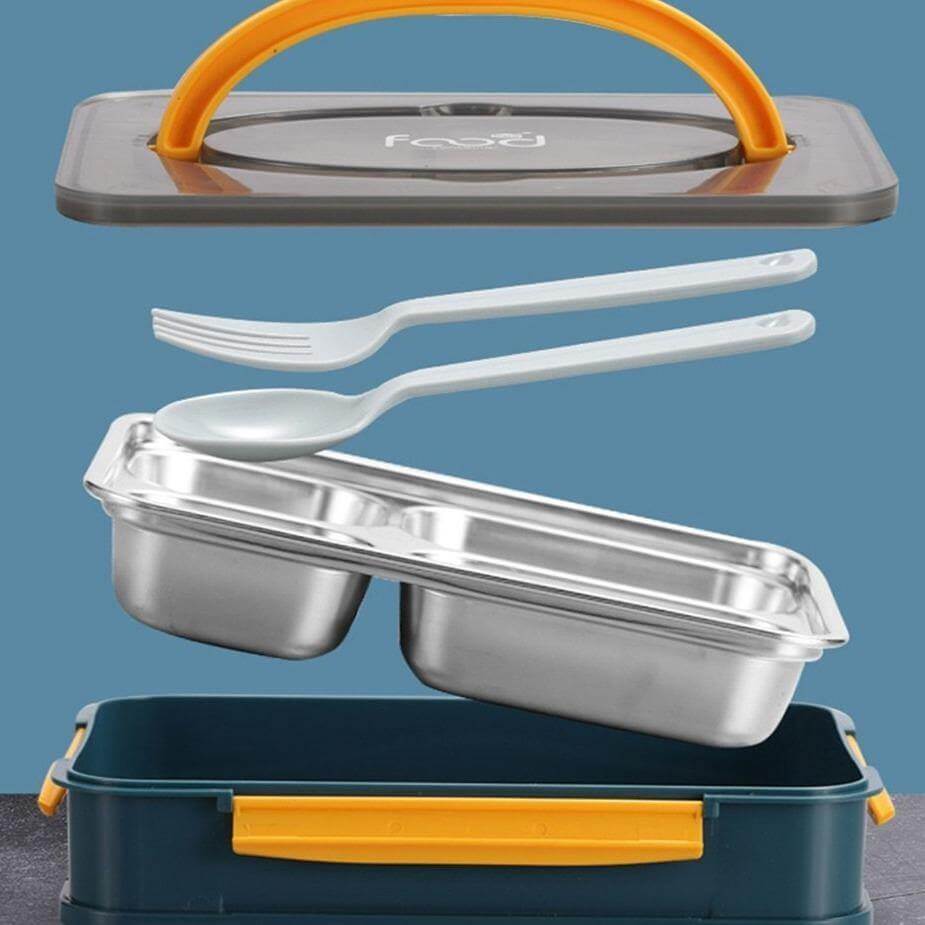 Lisslune | Stainless Steel Portable Lunch Box