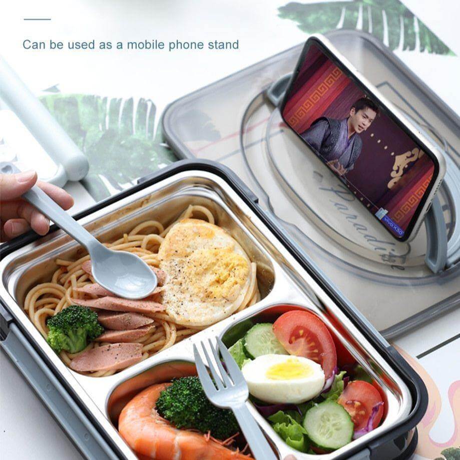 Lisslune | Stainless Steel Portable Lunch Box