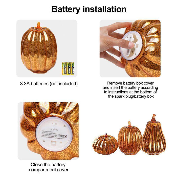 Lisslune | Pumpkin Luminous Halloween Decorative Lamp