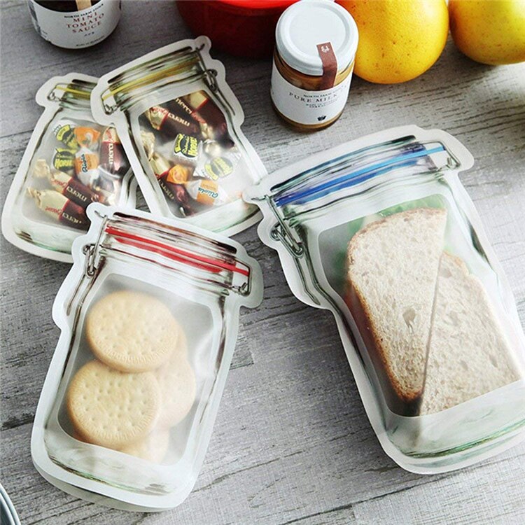 Lisslune | Reusable Zip Jar Bags