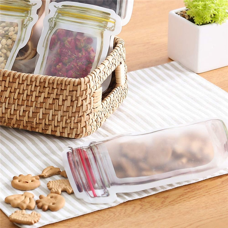 Lisslune | Reusable Zip Jar Bags