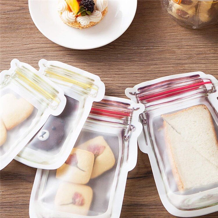 Lisslune | Reusable Zip Jar Bags