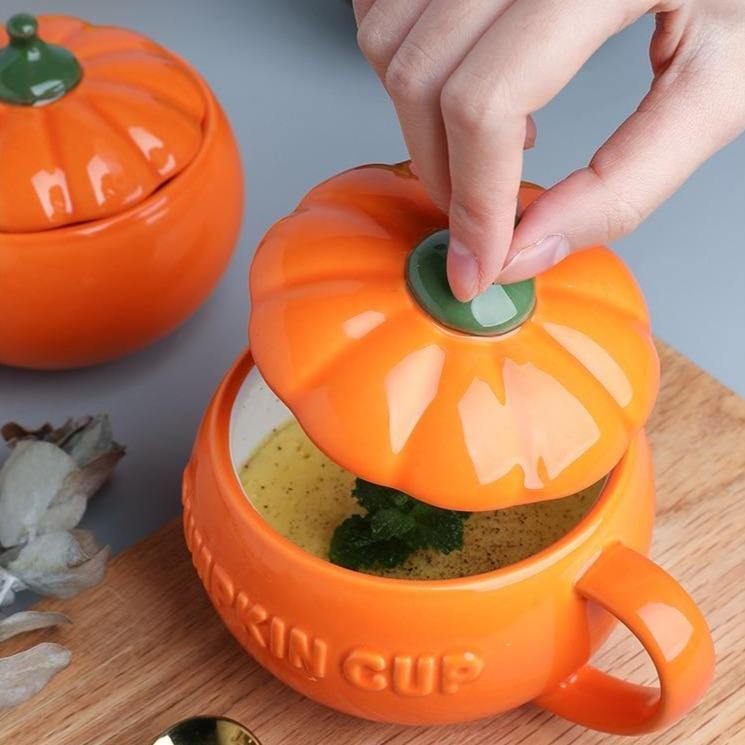 Lisslune | Creative Ceramic Pumpkin Mug Cup