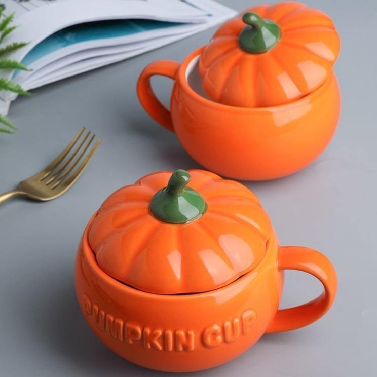 Lisslune | Creative Ceramic Pumpkin Mug Cup