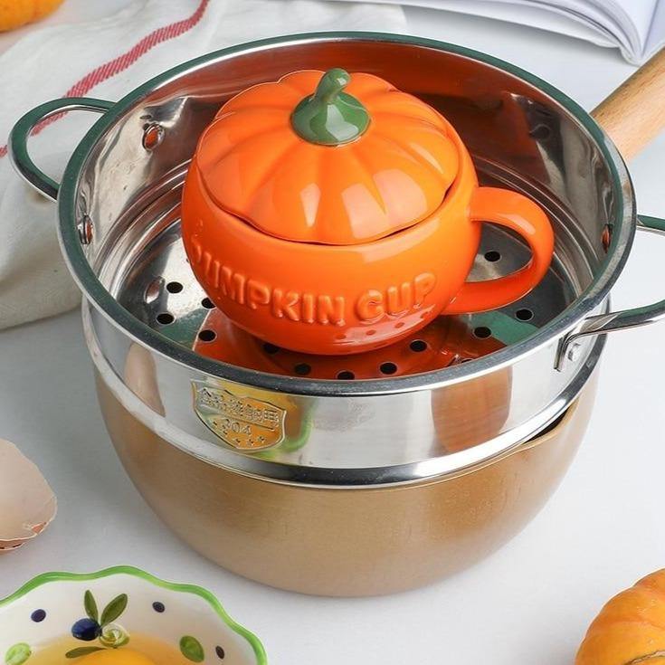 Lisslune | Creative Ceramic Pumpkin Mug Cup