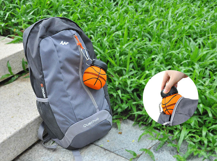 Lisslune | Basketball Leakproof Folding Thermos