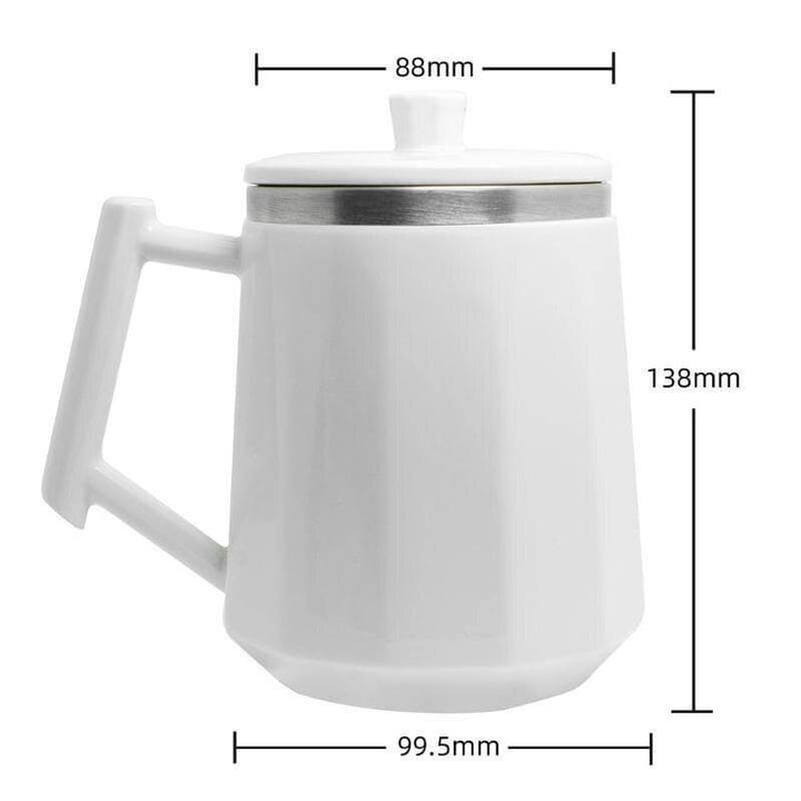 Lisslune | Stainless Steel Self Mixing Coffee Mug