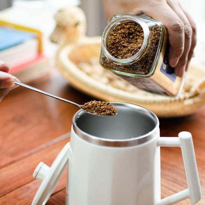 Lisslune | Stainless Steel Self Mixing Coffee Mug