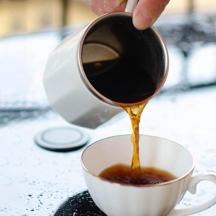 Lisslune | Stainless Steel Self Mixing Coffee Mug