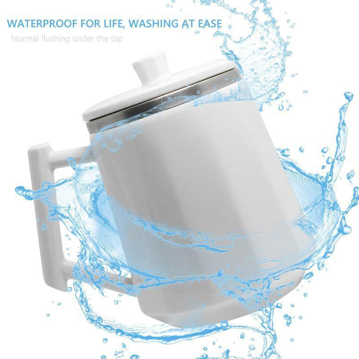 Lisslune | Stainless Steel Self Mixing Coffee Mug