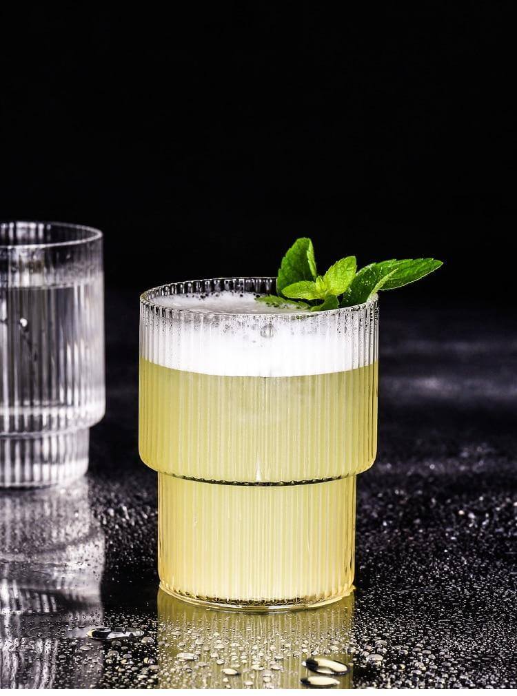 Lisslune | Japanese Style Creative Striped Glass