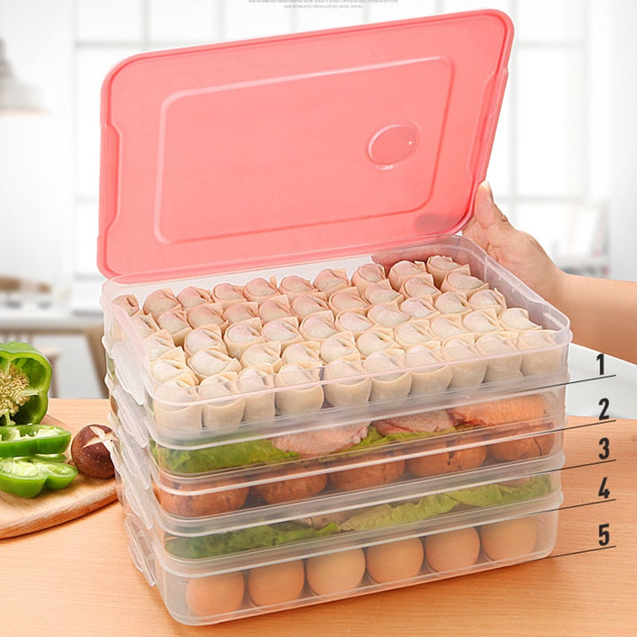 Lisslune | Multi-Layer Food Storage Container